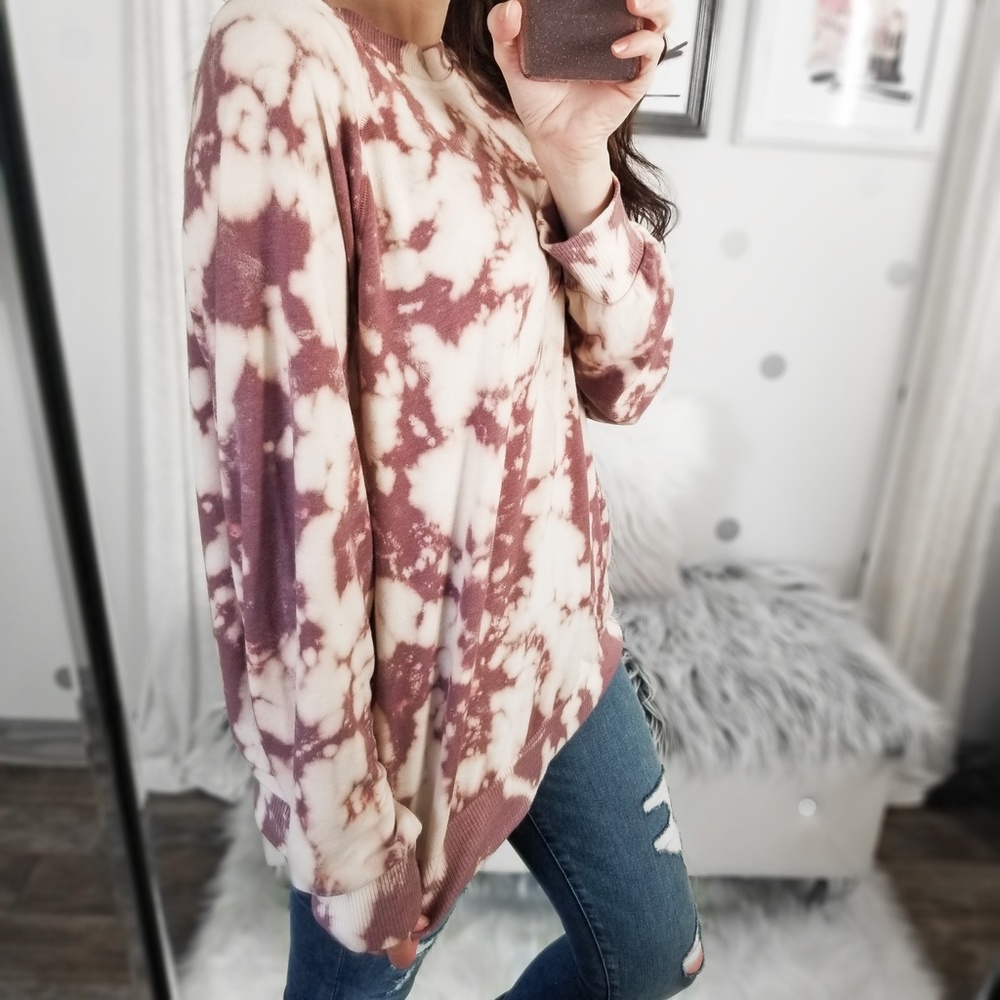 Last1️⃣🆕Parfait Gorgeous Berry Tie Dye Soft Top - Picture 3 of 12